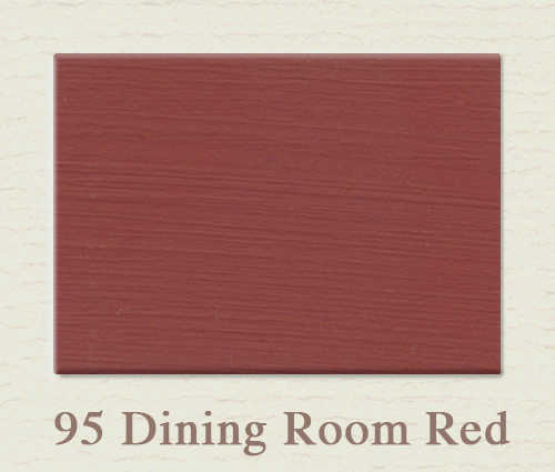 Painting the Past Matt Emulsion Dining Room Red (95)